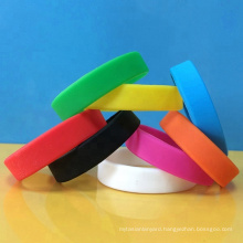 Mix solid colors wristbands , custom colors blank bracelet